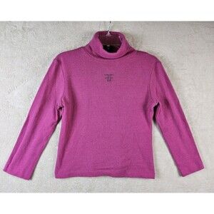 Fendi Women's Wool Blend Long Sleeve Turtleneck Sweater Size 8